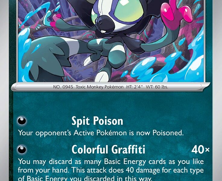Grafaiai Pokemon Kaart