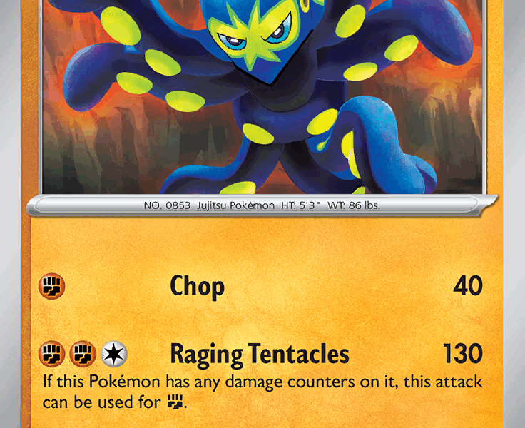 Grapploct Pokemon Kaart