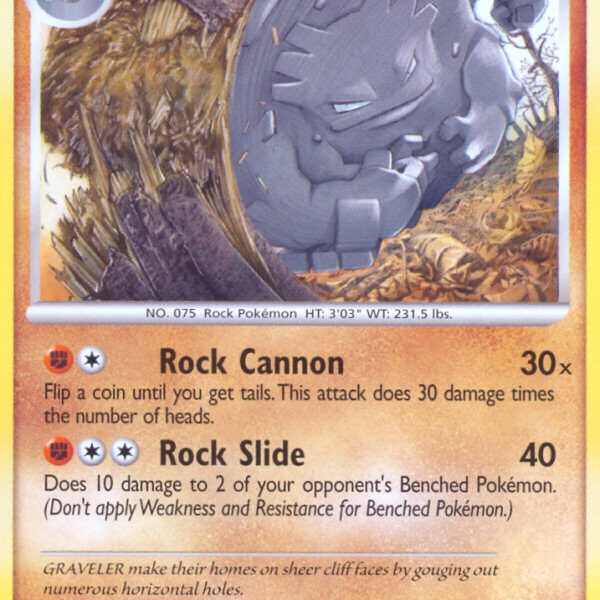 Graveler Pokemon Kaart
