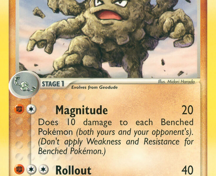 Graveler Pokemon Kaart