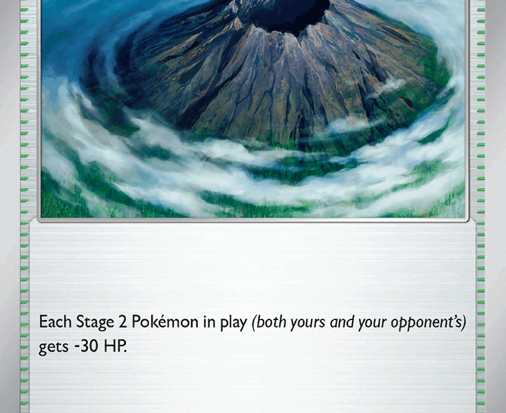 Gravity Mountain Pokemon Kaart