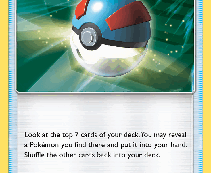 Great Ball Pokemon Kaart