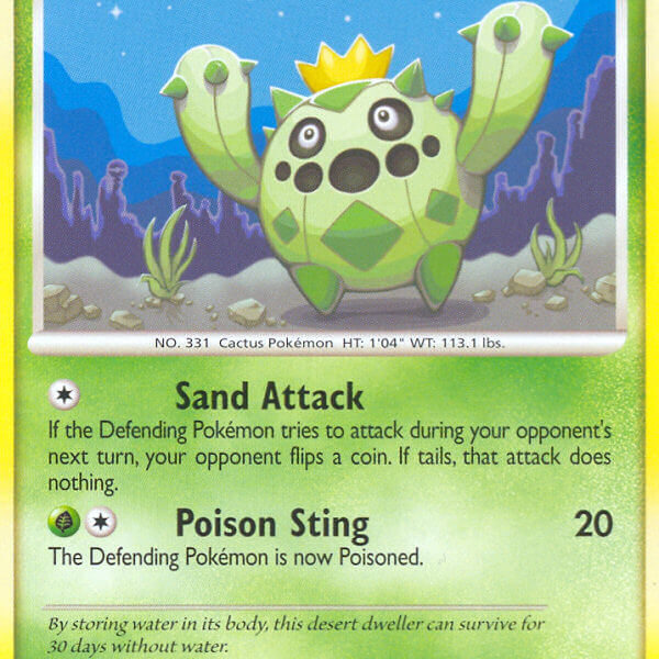 Cacnea Pokemon Kaart