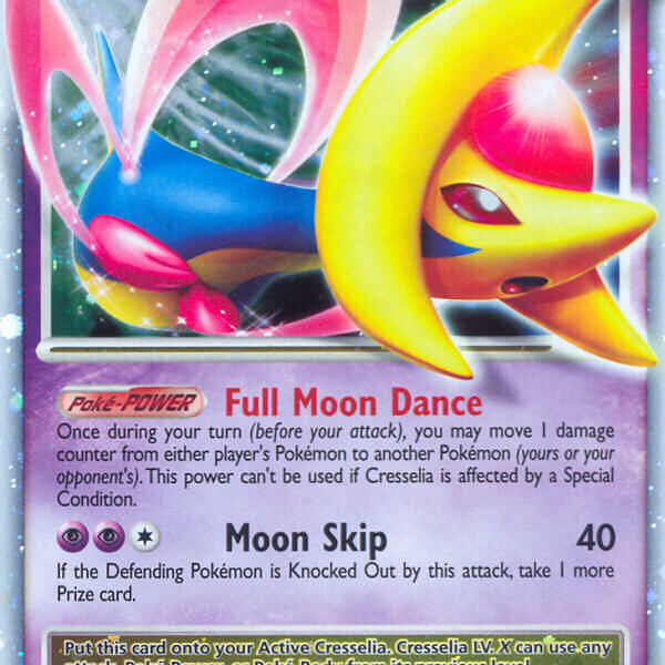 Cresselia LV.X Pokemon Kaart