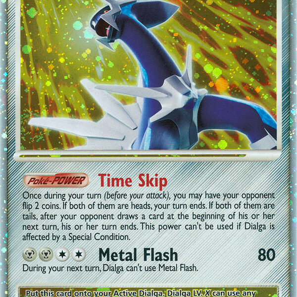 Dialga LV.X Pokemon Kaart