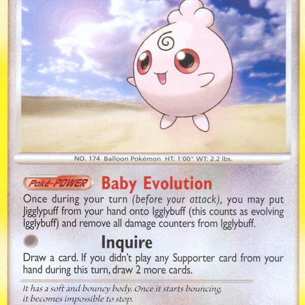 Igglybuff Pokemon Kaart