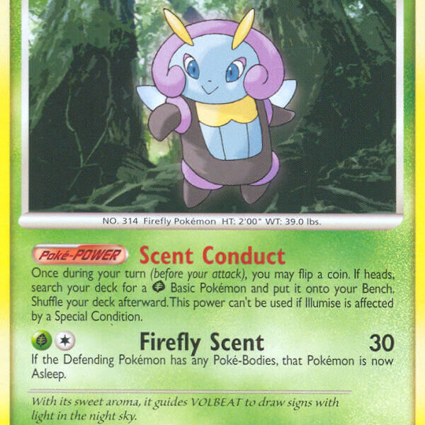Illumise Pokemon Kaart