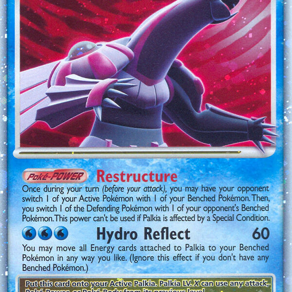 Palkia LV.X Pokemon Kaart