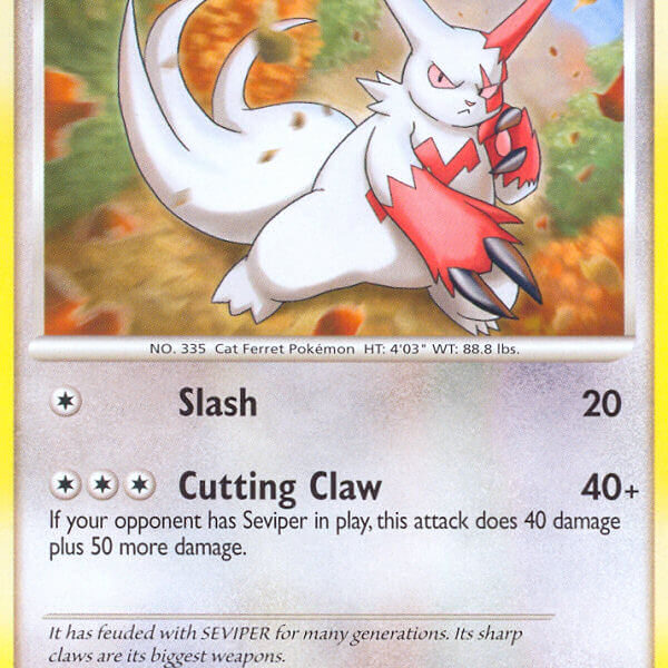 Zangoose Pokemon Kaart