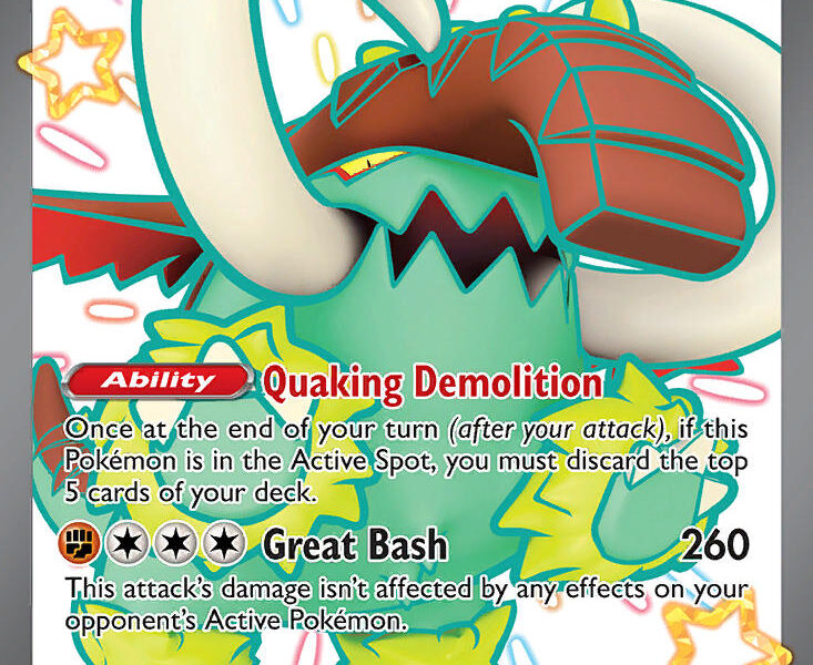Great Tusk ex Pokemon Kaart