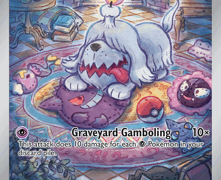 Greavard Pokemon Kaart