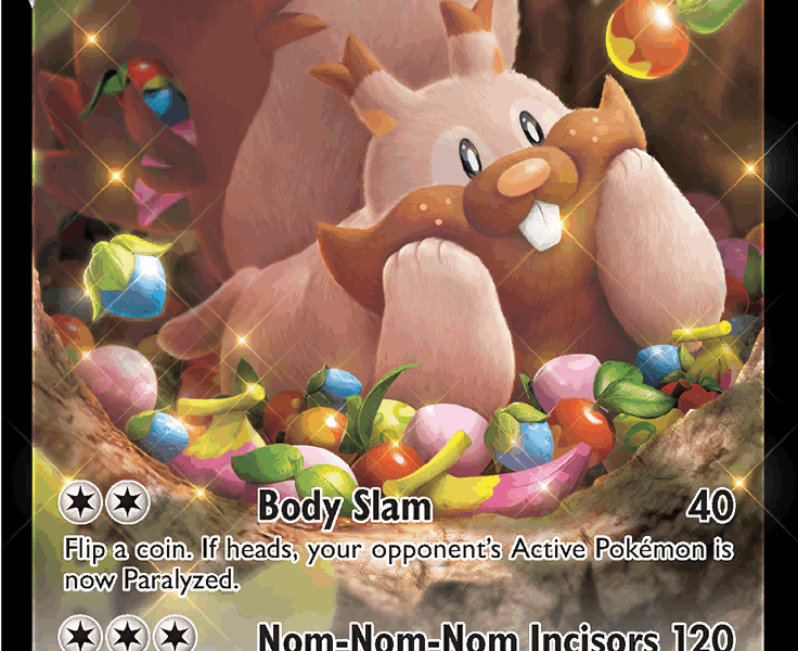 Greedent V Pokemon Kaart