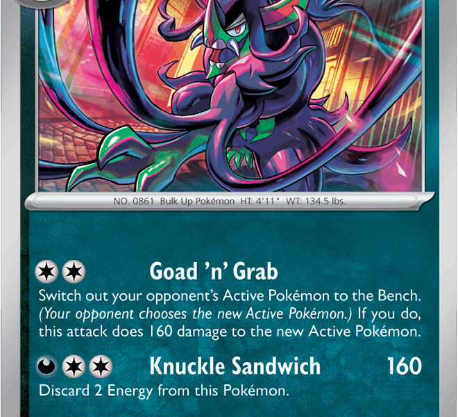 Grimmsnarl Pokemon Kaart