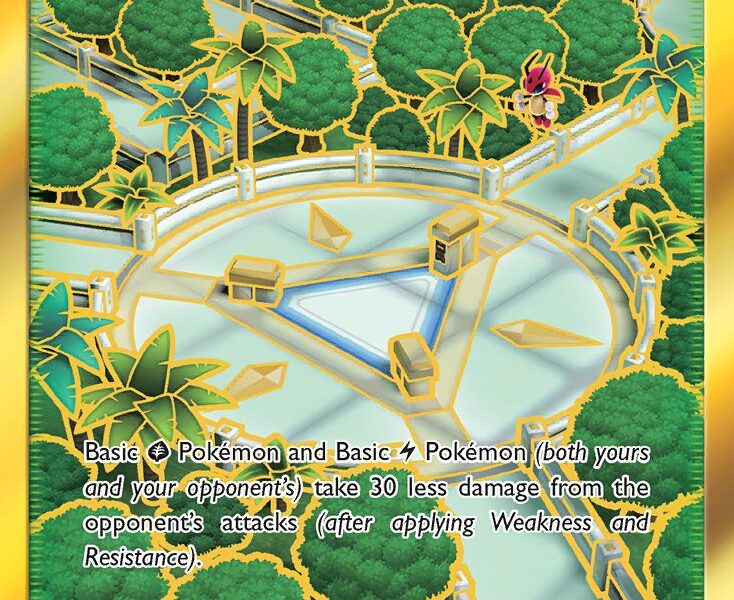 Aether Paradise Conservation Area Pokemon Kaart