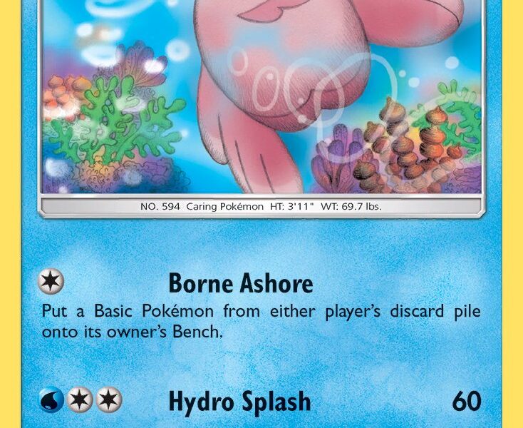 Alomomola Pokemon Kaart