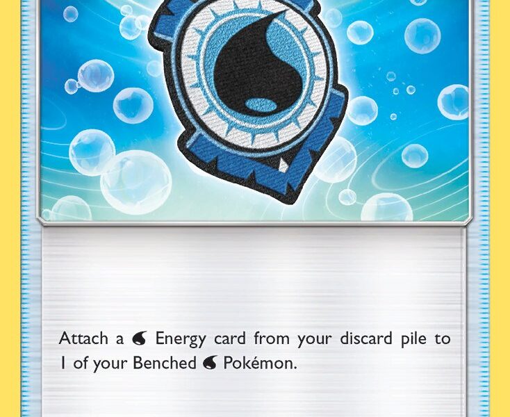 Aqua Patch Pokemon Kaart