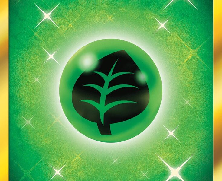 Grass Energy Pokemon Kaart