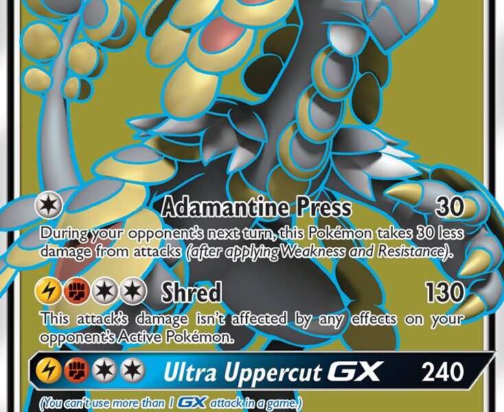 Kommo-o-GX Pokemon Kaart