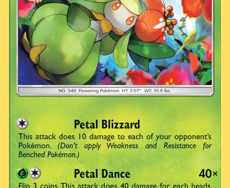 Lilligant Pokemon Kaart