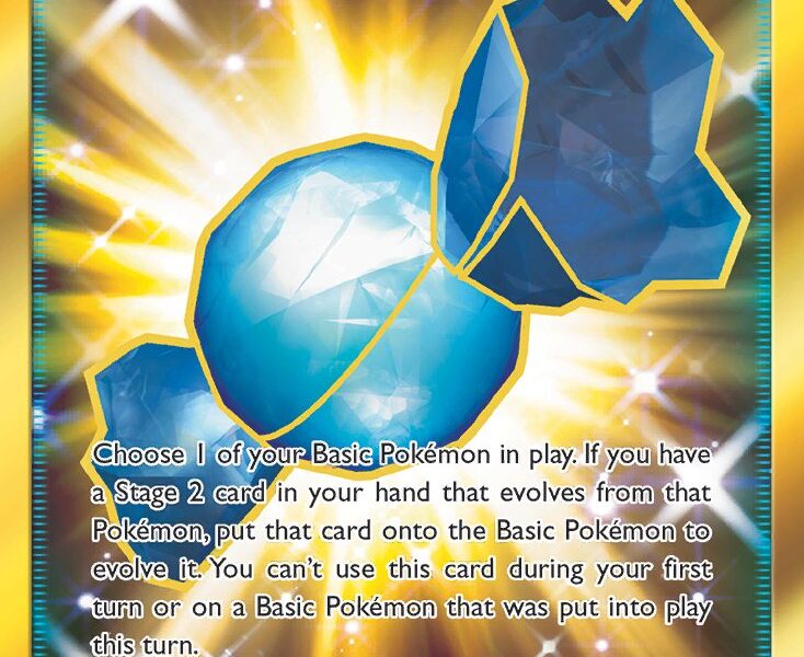 Rare Candy Pokemon Kaart