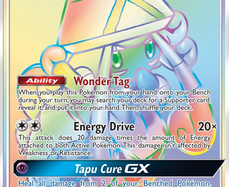 Tapu Lele-GX Pokemon Kaart