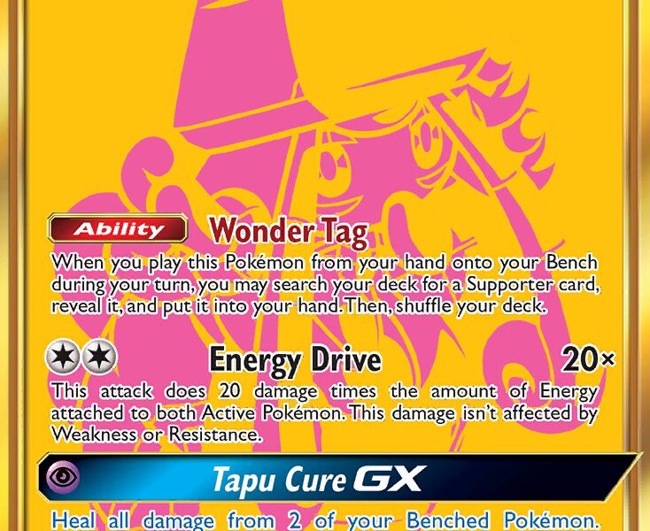 Tapu Lele-GX Pokemon Kaart