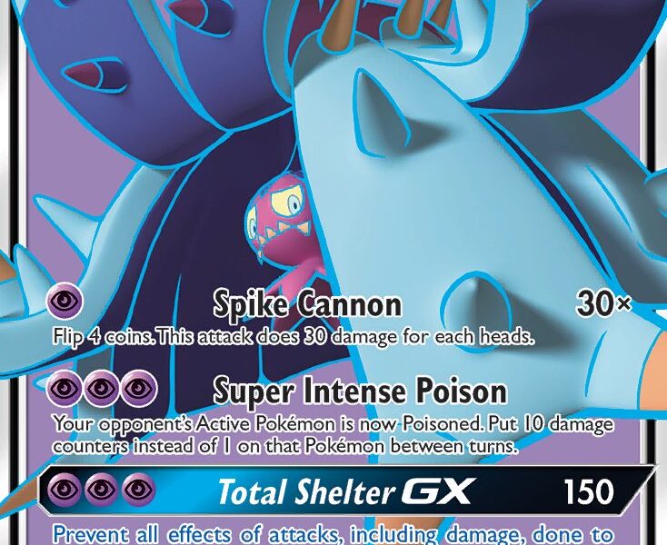 Toxapex-GX Pokemon Kaart