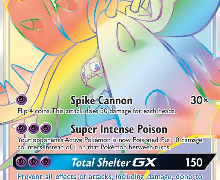 Toxapex-GX Pokemon Kaart