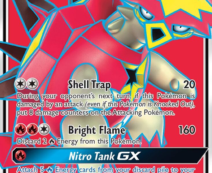 Turtonator-GX Pokemon Kaart