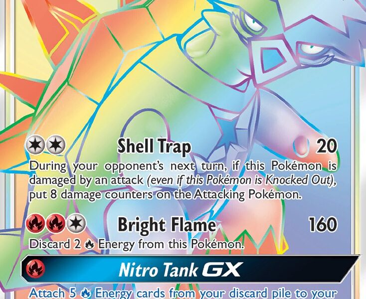 Turtonator-GX Pokemon Kaart
