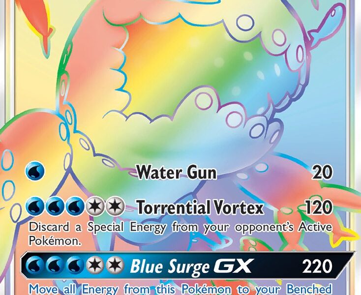 Wishiwashi-GX Pokemon Kaart