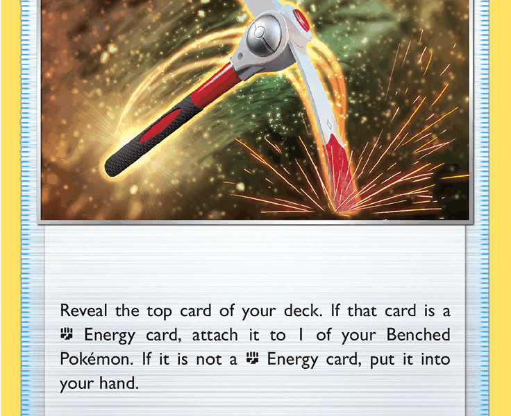 Gutsy Pickaxe Pokemon Kaart