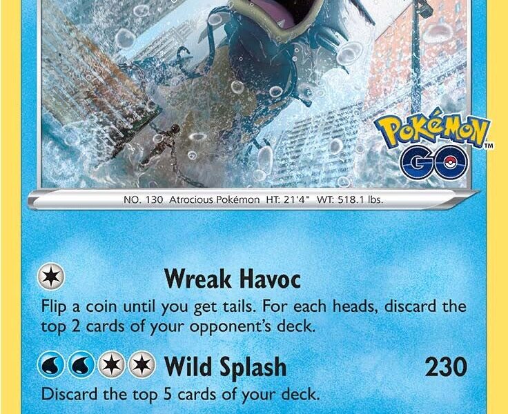 Gyarados Pokemon Kaart