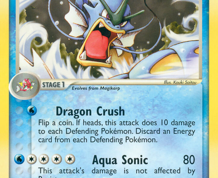 Gyarados Pokemon Kaart