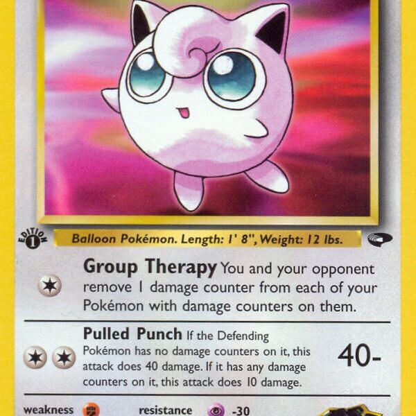 Erika’s Jigglypuff Pokemon Kaart