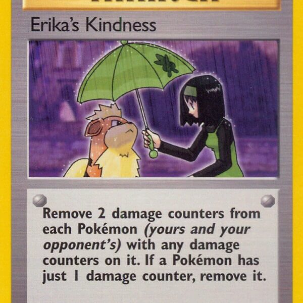 Erika’s Kindness Pokemon Kaart