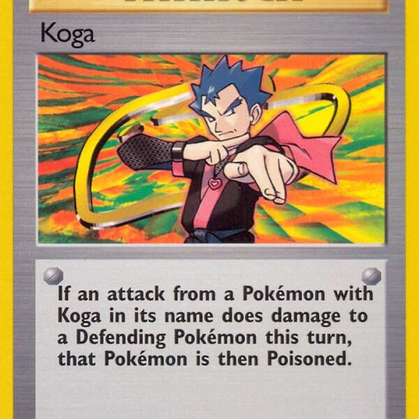 Koga Pokemon Kaart