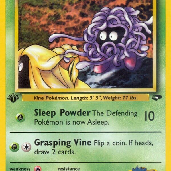 Koga’s Tangela Pokemon Kaart