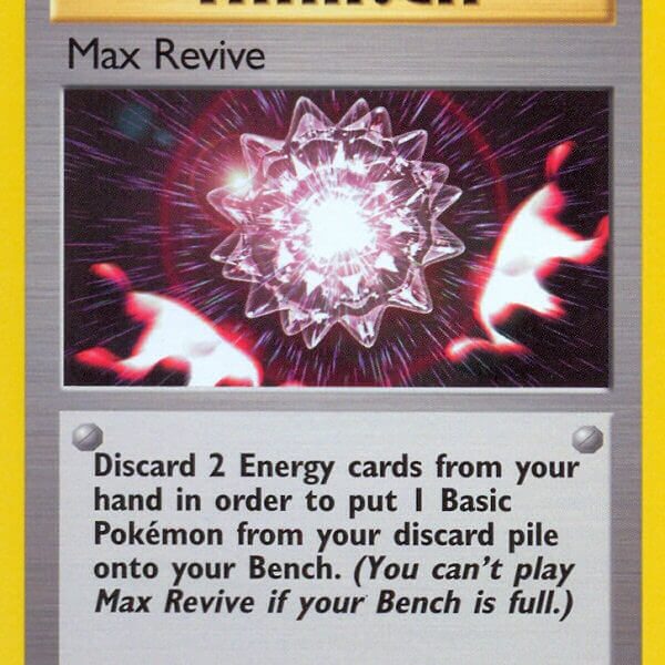 Max Revive Pokemon Kaart