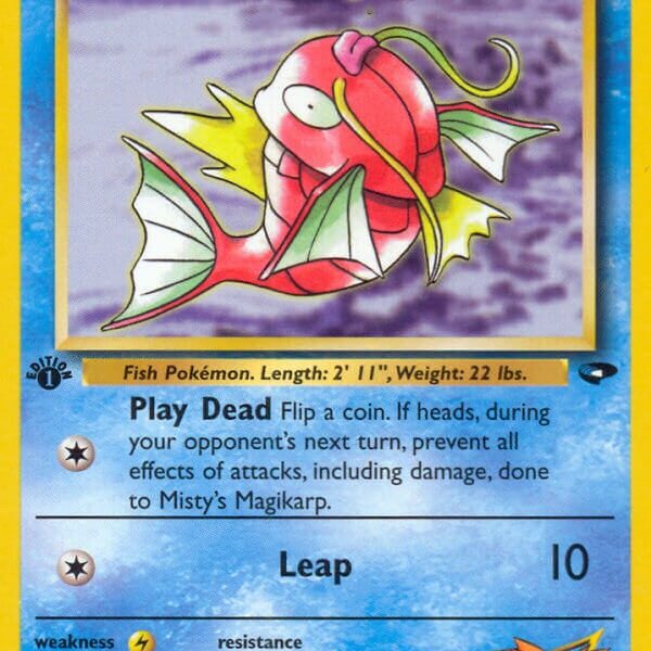 Misty’s Magikarp Pokemon Kaart