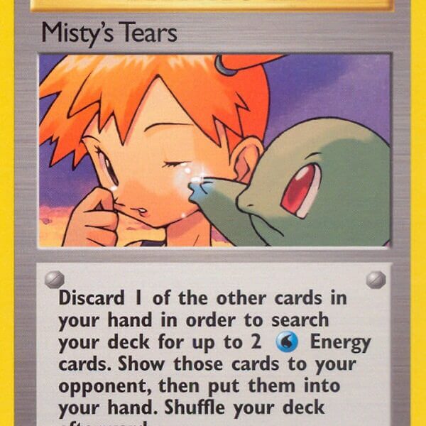 Misty’s Tears Pokemon Kaart