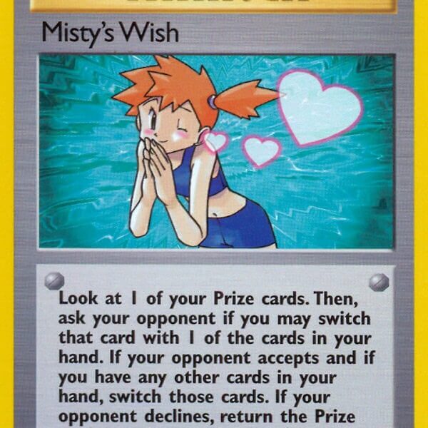 Misty’s Wish Pokemon Kaart