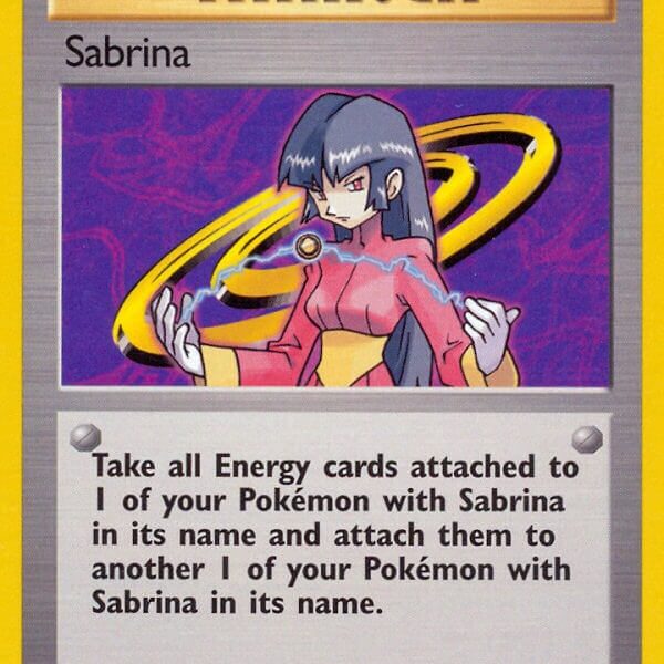 Sabrina Pokemon Kaart