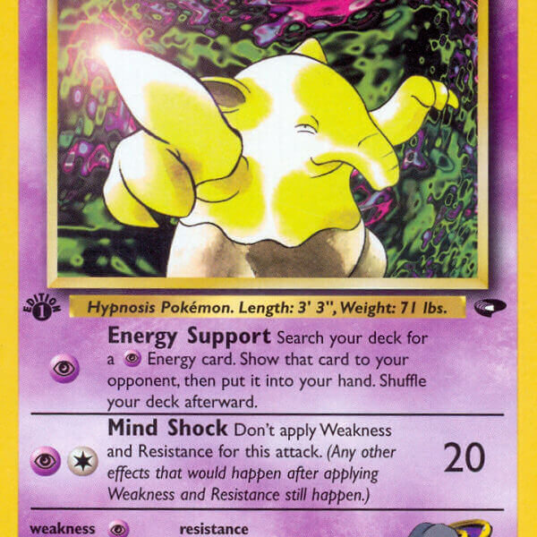 Sabrina’s Drowzee Pokemon Kaart