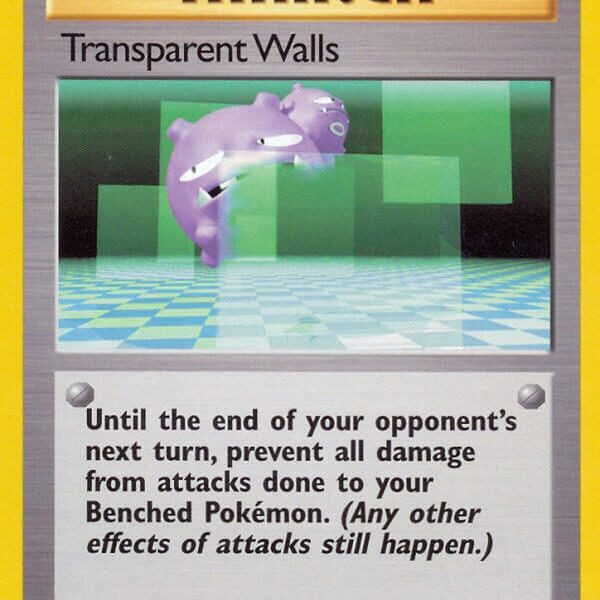 Transparent Walls Pokemon Kaart