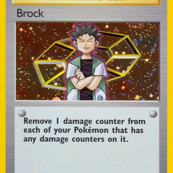 Brock Pokemon Kaart