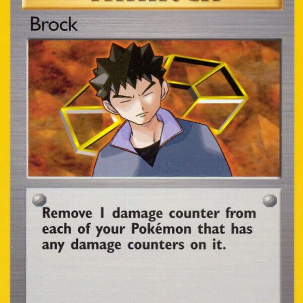 Brock Pokemon Kaart