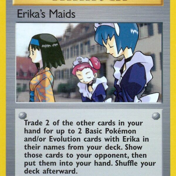 Erika’s Maids Pokemon Kaart