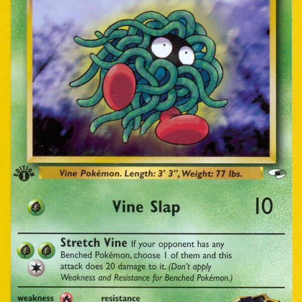 Erika’s Tangela Pokemon Kaart