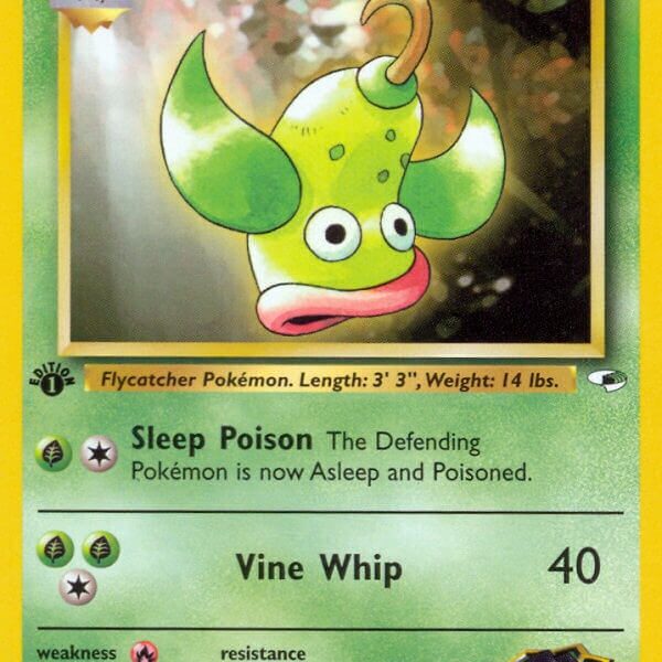 Erika’s Weepinbell Pokemon Kaart